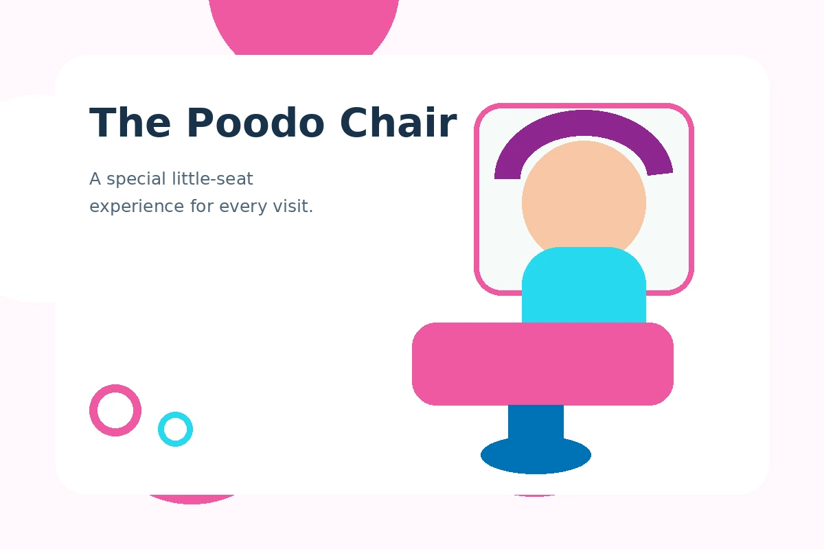 Kids salon chair